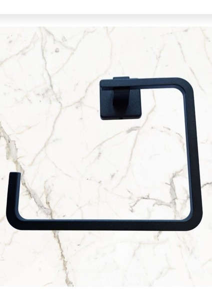 Ötüken Siyah Kare Kare Havluluk