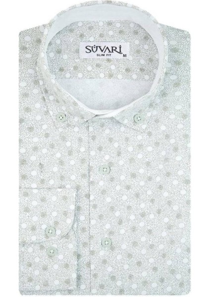 Classics Slim Fit Desenli Gömlek