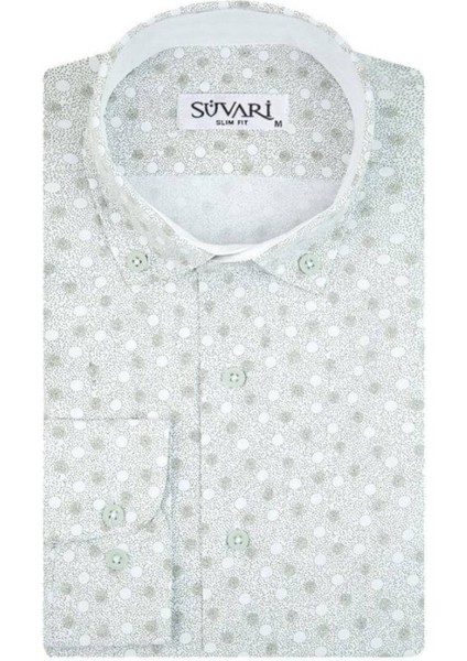 Classics Slim Fit Desenli Gömlek