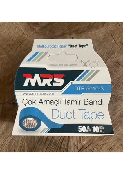 Duct Tape Tamir Bandı 48 mm 10 Metre Mavi Renk Extra Güçlü Bant