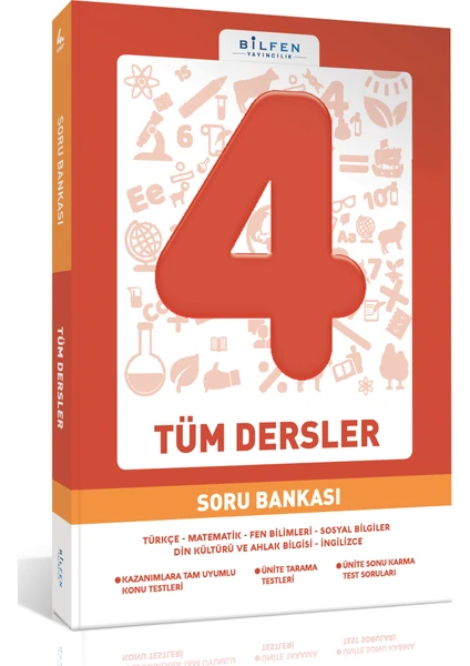 Bilfen Yayınları 4. Sınıf Tüm Dersler Soru Bankası