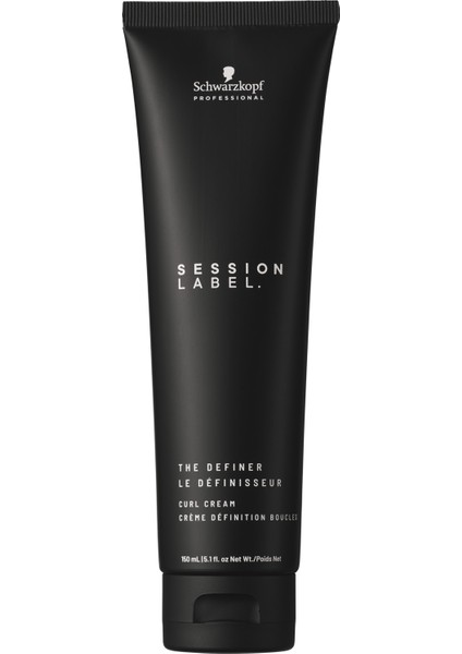 Session Label Bukleli ve Dalgalı Saçlar Için Belirginleştirici Vegan Saç Kremi 150ML