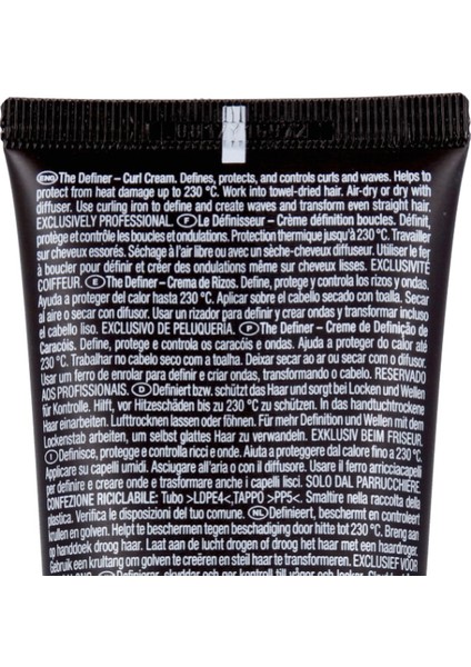 Session Label The Definer Bukle Belirginleştirici Saç Bakım Kremi 150ML