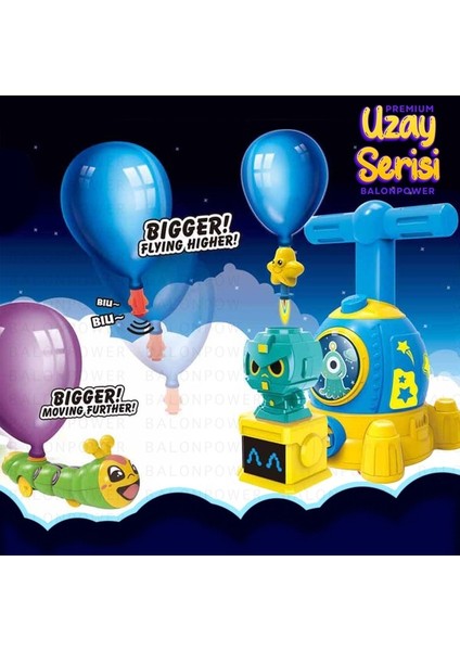 Prodigy Toy Balonpower Uzay Serisi (Yurt Dışından)