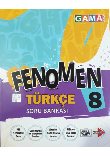 8. Sınıf LGS Fenomen Türkçe Soru Bankası