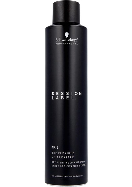 Session Label The Flexible No.2 Flexible Hold Volumizing Defining Mat Hair Spray 300ML