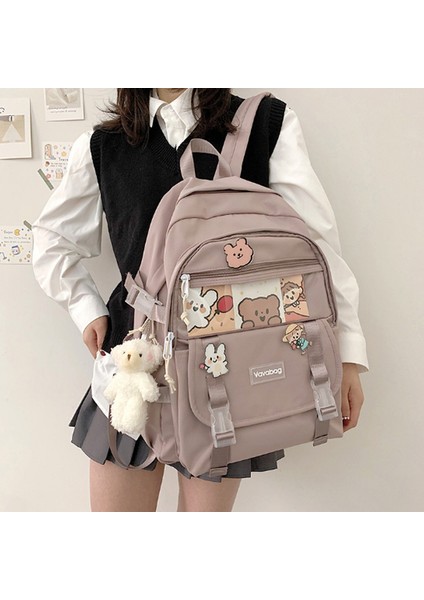 Büyük Kapasiteli Kanvas Günlük Okul Sırt Çantası (Yurt Dışından) fiyatları