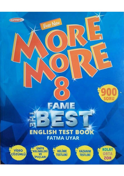 Kurmay Yayınları 8.Sınıf LGS Fame The Best English Test Book ( Yeni Güncel Baskı)