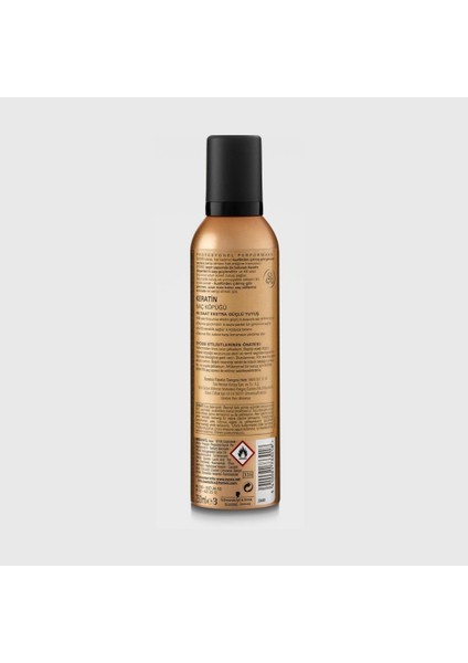 Keratin 48 Saat Etkili Güçlü Tutuş Saç Köpüğü 250 ml