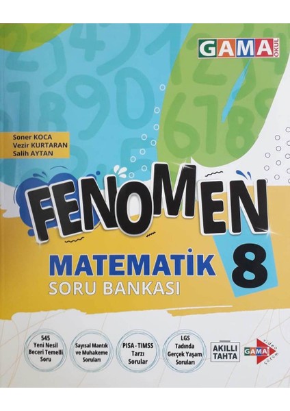 8. Sınıf LGS Fenomen Matematik Soru Bankası- Stk