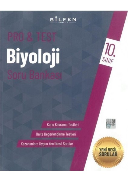 10. Sınıf Pro&Test Biyoloji Soru Bankası