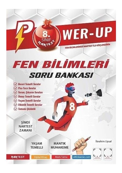 8. Sınıf LGS Power-Up Fen Bilimleri Soru Bankası