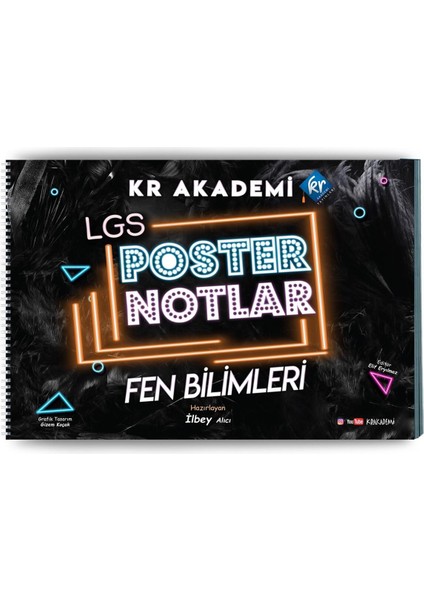 8.Sınıf LGS Fen Bilimleri Poster Notları