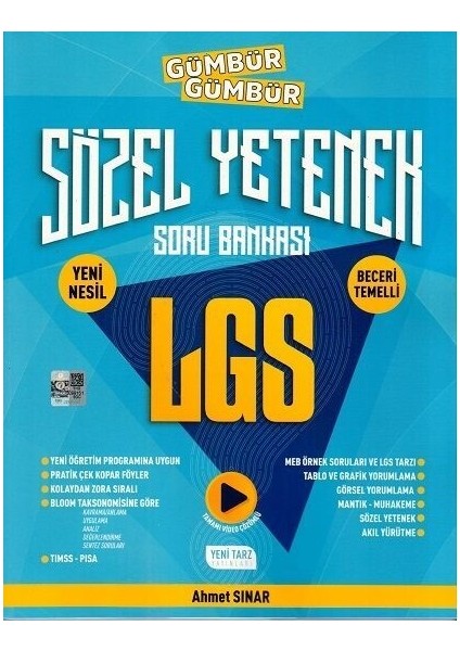 8. Sınıf Lgs Sözel Yetenek Gümbür Gümbür Soru Bankası