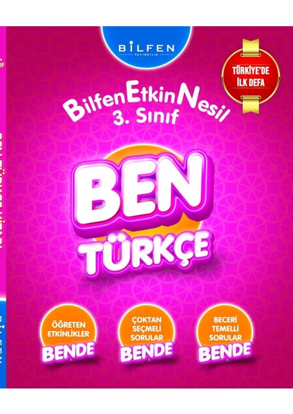 3. Sınıf Ben Türkçe Etkin Nesil Öğrenci Kitabı
