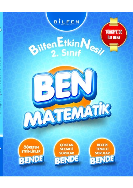 2. Sınıf Ben Matematik Etkin Nesil Öğrenci Kitabı