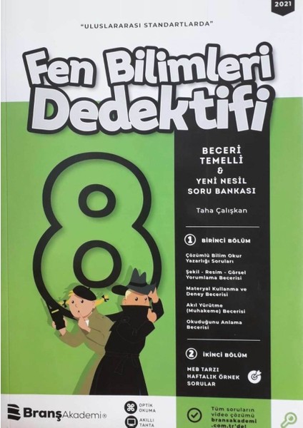 Branş Akademi 8.sınıf Lgs Fen Bilimleri Dedektifi