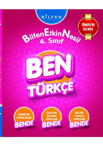 4. Sınıf Ben Türkçe Etkin Nesil Öğrenci Kitabı