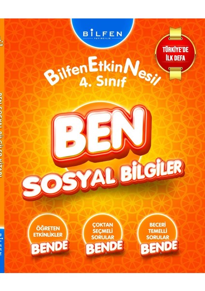 4. Sınıf Ben Sosyal Bilgiler Etkin Nesil Öğrenci Kitabı