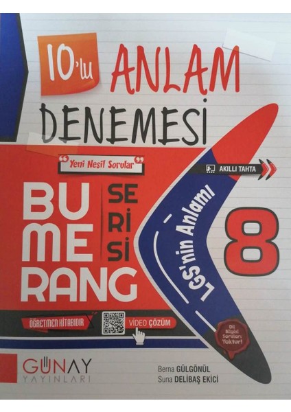 8.Sınıf LGS Anlam Bilgisi 10'lu Deneme