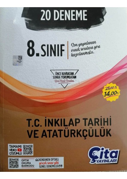 8.sınıf Lgs Inkılap Tarihi 12 Deneme