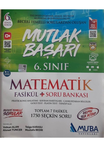 6. Sınıf Fasikül Matematik Fasikül-Soru Bankası