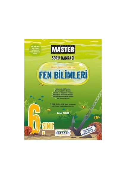 (6. Sınıf ) Master Fen Bilimleri Soru Bankası