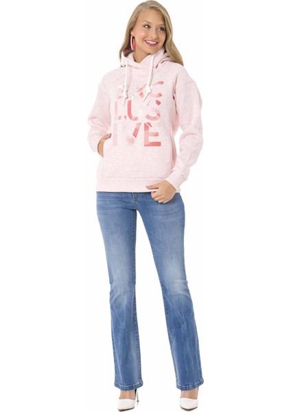 WL330 Kapüşonlu Shellpink Sweatshirt