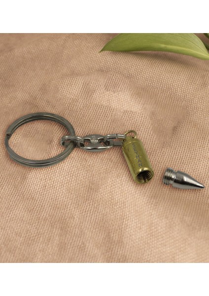 Gift Kişiye Özel Metal Zincirli Eskitme Kurşun Anahtarlık fiyatları
