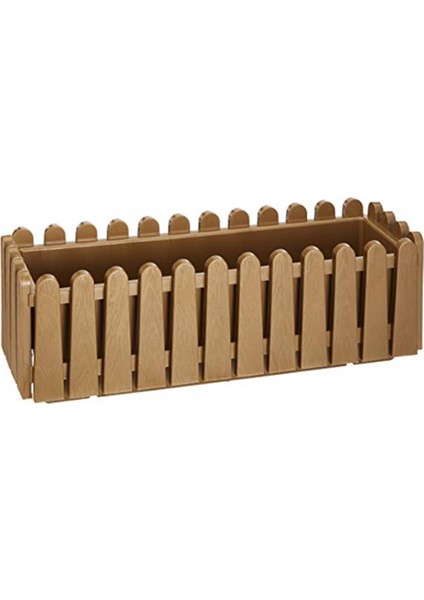 IB02 Istanbul Balkon Saksı Drenaj Aparatlı 53,5cm, 9 Litre Altın