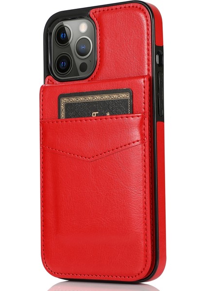 iPhone 14 Pro Max ile Uyumlu Çoklu Kart Yuvası Kılıf (Yurt Dışından)