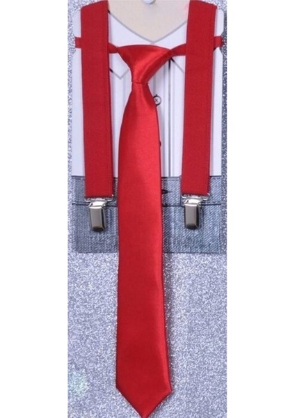 Pantolon Askısı ve Kravat Seti (1-9)Yaş