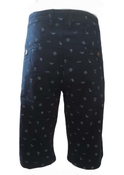 Erkek Bermuda Şort D-4515 - Lacivert - 33 modelleri