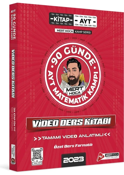 Mert Hoca Yayınları AYT Matematik Video Ders Kitabı 0922