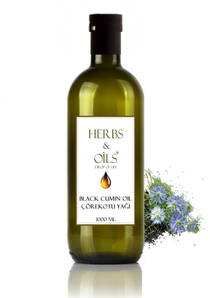 Black Cumin Oil Çörekotu Yağı 1000 Ml