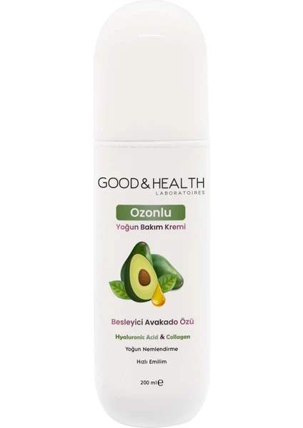 Good & Health AVOKADO ÖZLÜ OZONLU BESLEYİCİ BAKIM KREMİ