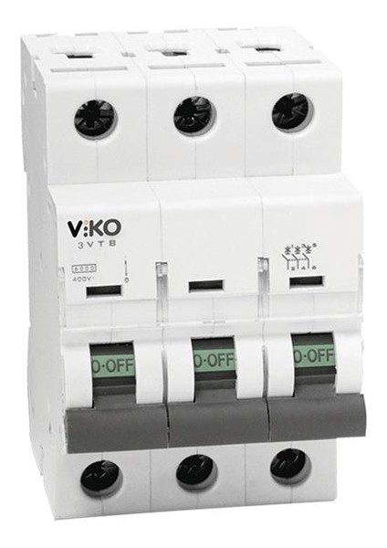 10A 4.5 Ka C Tipi K Otomat Trifaze Sigorta