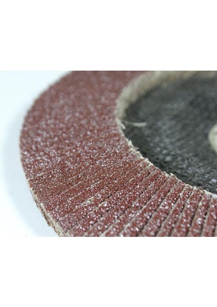 Metal Ahşap Flap Disk Alüminyum Oksit Zımpara 180 mm 120 Kum