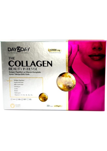 Beauty Intense Collagen Çilek Aromalı 30 Şase -VB451