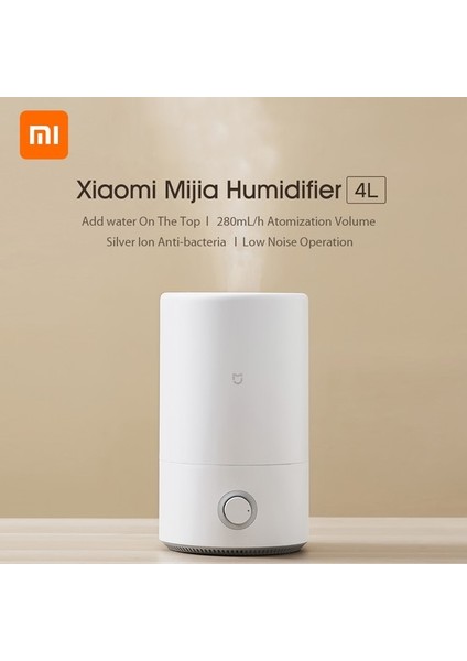 Mijia Nemlendirici 4l MJJSQ02LX Sessiz Hava (Yurt Dışından)