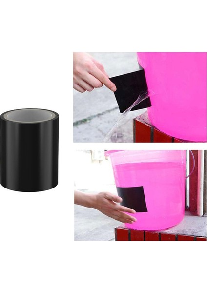Tamir Bandı Siyah Suya Dayanıklı Su Geçirmez Sızdırmaz Bant 10 cm x 1.5 Metre fırsatları
