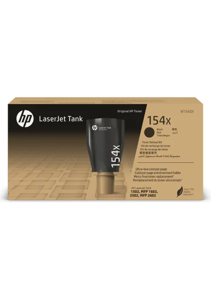 Hp 154X Laserjet Tank Toner Dolum Kiti Siyah W1540X