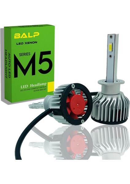2 Adet Balp Pro Csp H1 Mini LED Xenon Bulut Teknolojisi 55W 8800LM 6500K