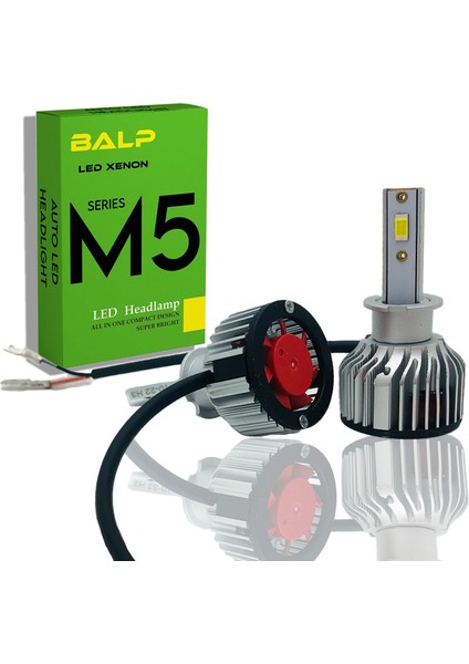 2 Adet Balp Pro Csp H3 Mini LED Xenon Bulut Teknolojisi 55W 8800LM 6500K