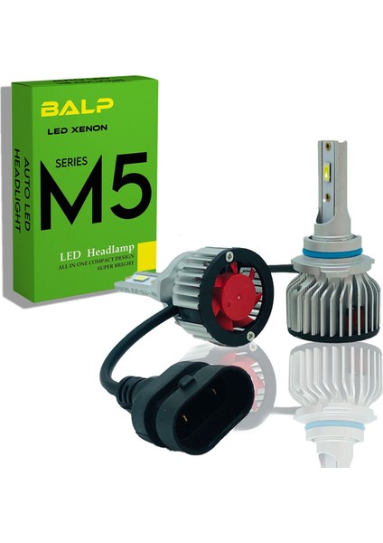 2 Adet Balp Pro Csp 9006 Mini LED Xenon Bulut Teknolojisi 55W 8800LM 6500K