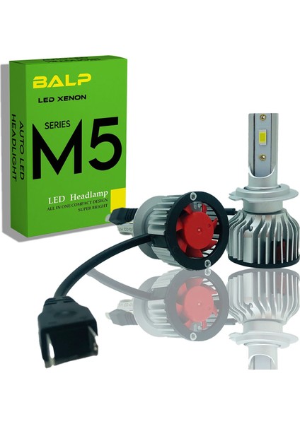 2 Adet Balp Pro Csp H7 Mini LED Xenon Bulut Teknolojisi 55W 8800LM 6500K