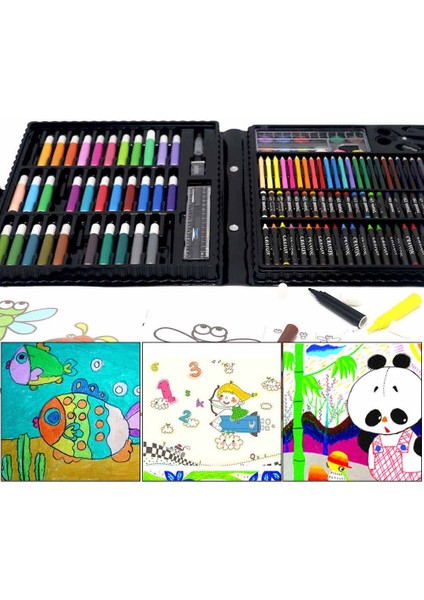 150 Adet/takım Çizim Kalemi Suluboya Kalem Seti modelleri