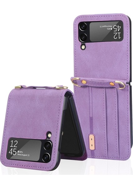 Samsung Galaxy Z Flip 3 Akrilik Koruma Cep Telefonu Kılıfları (Yurt Dışından)