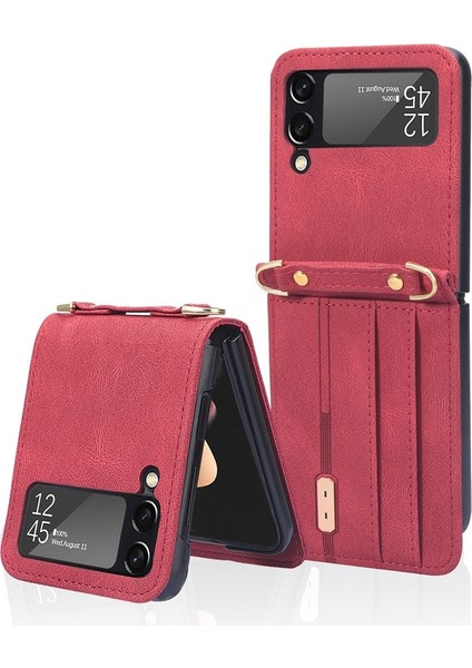 Samsung Galaxy Z Flip 3 Akrilik Koruma Cep Telefonu Kılıfları (Yurt Dışından)