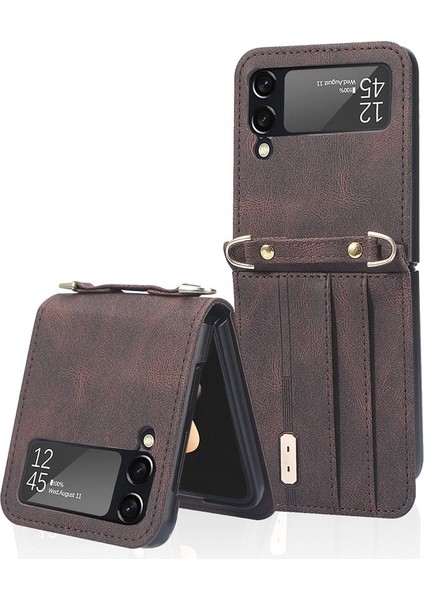 Samsung Galaxy Z Flip 3 Akrilik Koruma Cep Telefonu Kılıfları (Yurt Dışından)